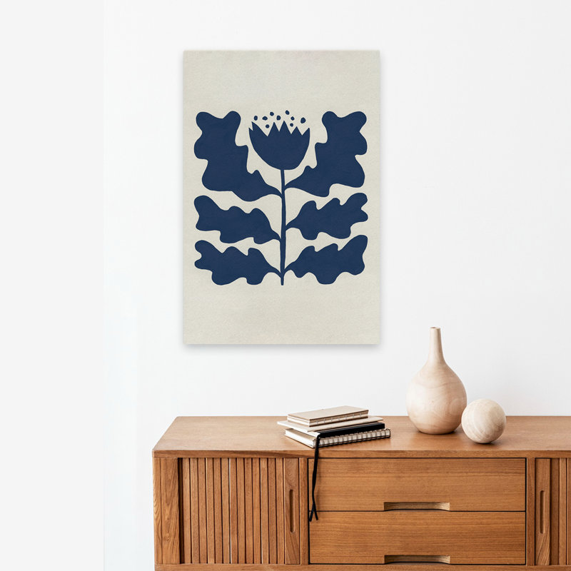 Moderne et contemporain ravi vertical IV, H 24 po x l 16 po