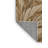 Machine Washable Botanical Brown Area Rug