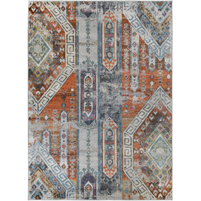 Tapis rouille maya Barcelona