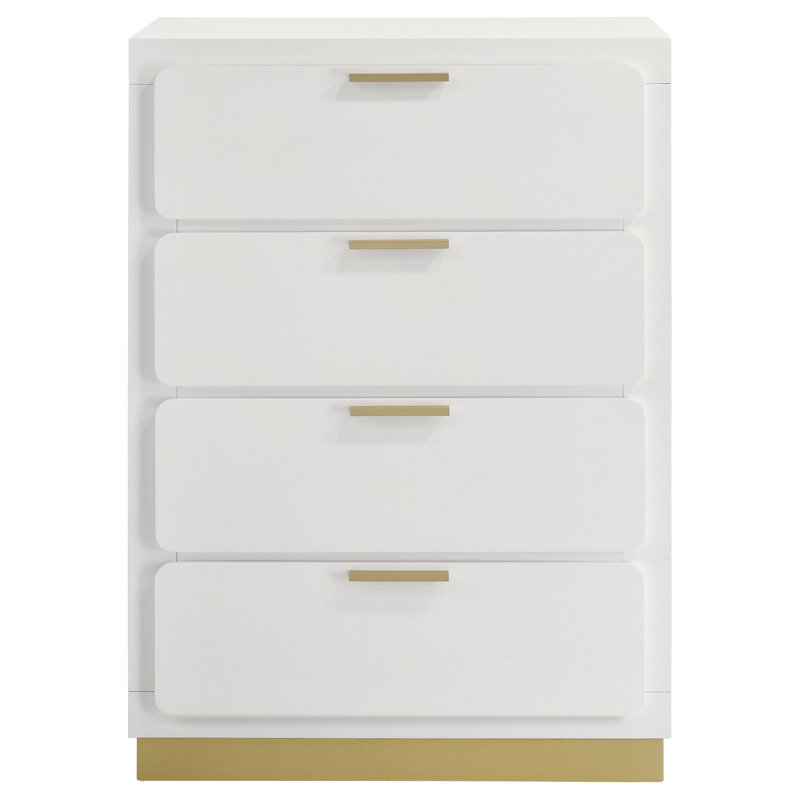 Commode de style traditionnel, Blanc