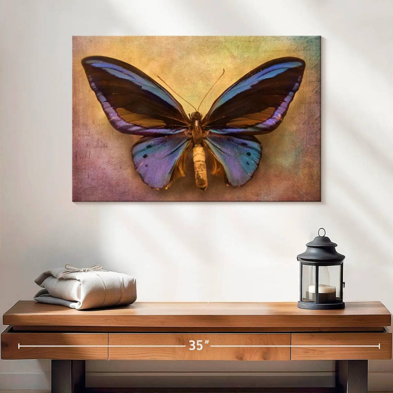 Original Butterfly, 16" H x 24" W