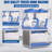 Countertop Snow Cone Machine 1000W 30L Tanks Commercial Slushy Maker Machine