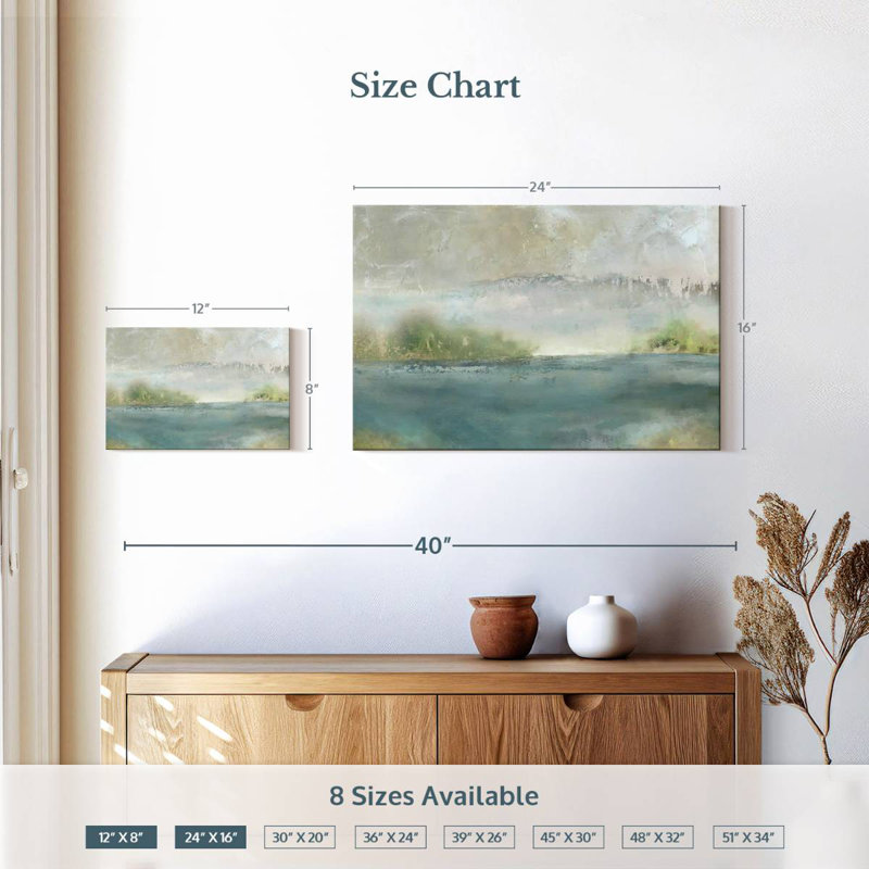 Avery Sage Expanse, 16" H x 24" W