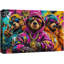 «Hip Hop Bear Graffiti», impression sur toile, impression sur toile encadrée-131636489-131636493