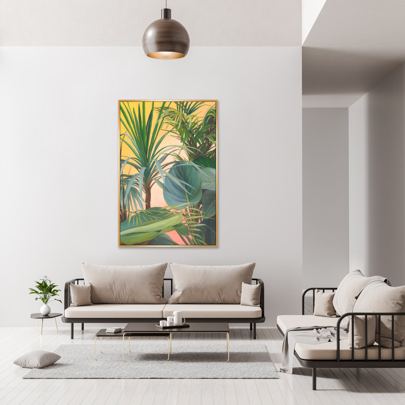 Serene Garden II Painting by Giselle Kelly