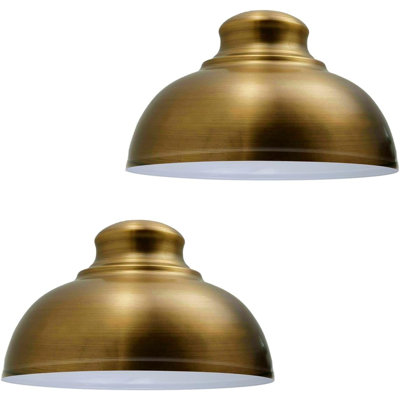 Ensemble de 2 luminaires suspendus rétro rétro avec abat-jour en métal, abat-jour en forme de cage incurvée et luminaire suspendu pour éclairage de cuisine E26