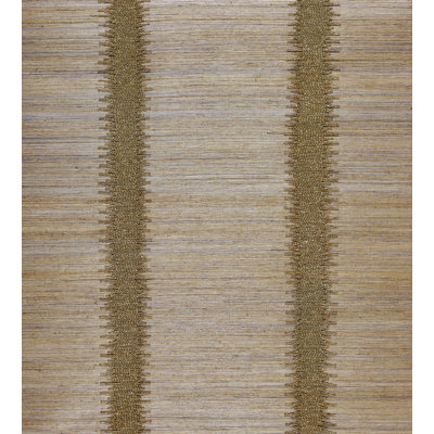 Kingsley Grass Cloth Striped Roll