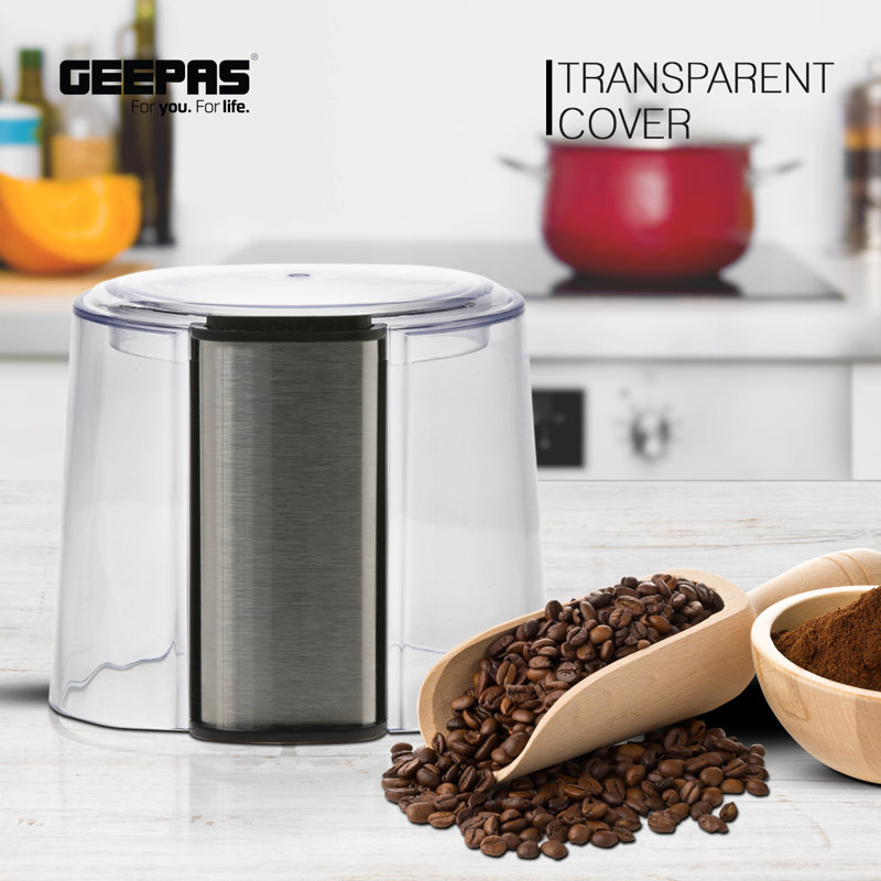 Geepas Stainless Steel Electric Blade Coffee Grinder