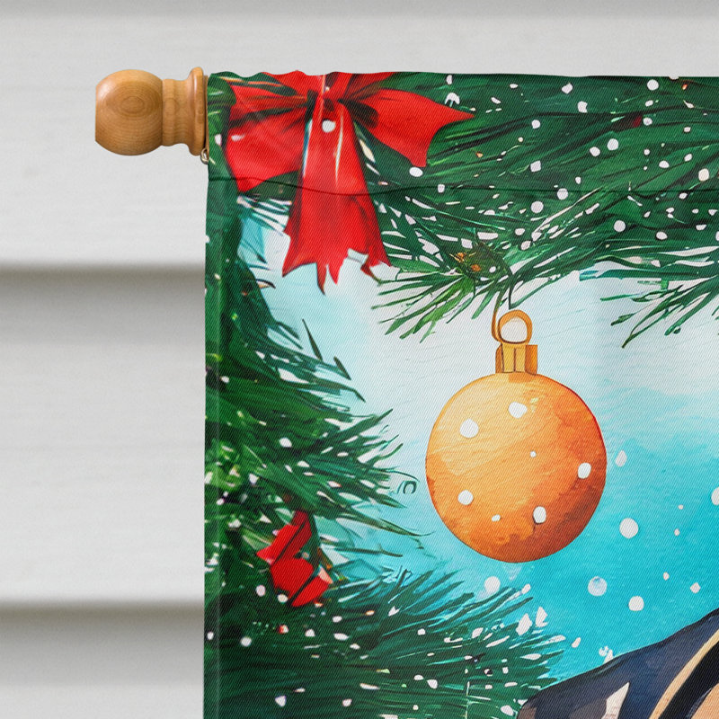 Double Sided Polyester Christmas, 40'' H x 28'' W