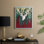 «Christmas Holiday Art», reproduction encadrée CCIXIX - bois massif