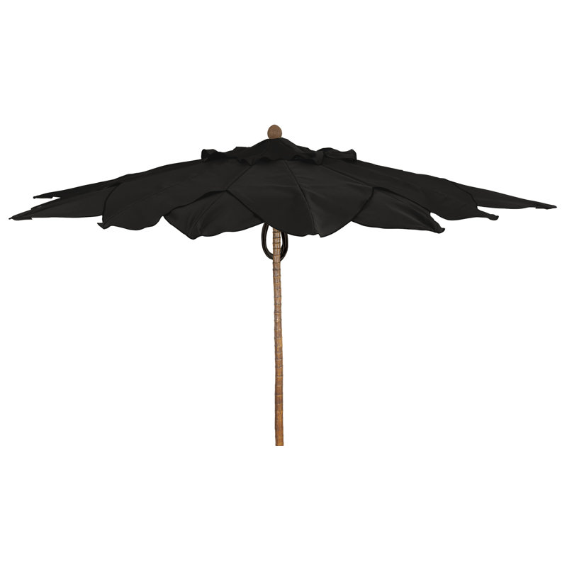 Parasol de marché 11 'Prestige, Sunbrella® - noir