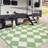 9' x 18' Reversible Outdoor Rug with Carry Bag, Waterproof Plastic Straw Weave, Easy-Clean and Lightweight Design for Patio, RV Camping, and Backyard Use-549743775