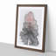 Colour of the Tree in Abstract - Picture Frame Graphic Art Print-55684828-55684830