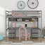 Lit mezzanine double avec bureau Briona Kids-2004959103