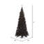 Black Fir Slim Artificial Christmas Tree-793839421-757686098