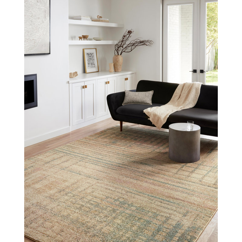 Abstract Indoor Rug, Square 1'6" x 1'6"