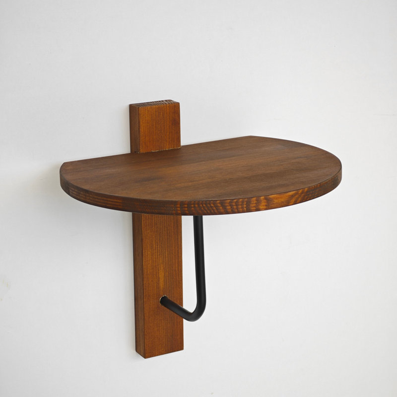 Locelso Wood Floating Shelf, Brown