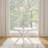 Muhsina Cross Leg Round Dining Table (38in x 38in / 966mm x 966mm)-822660515