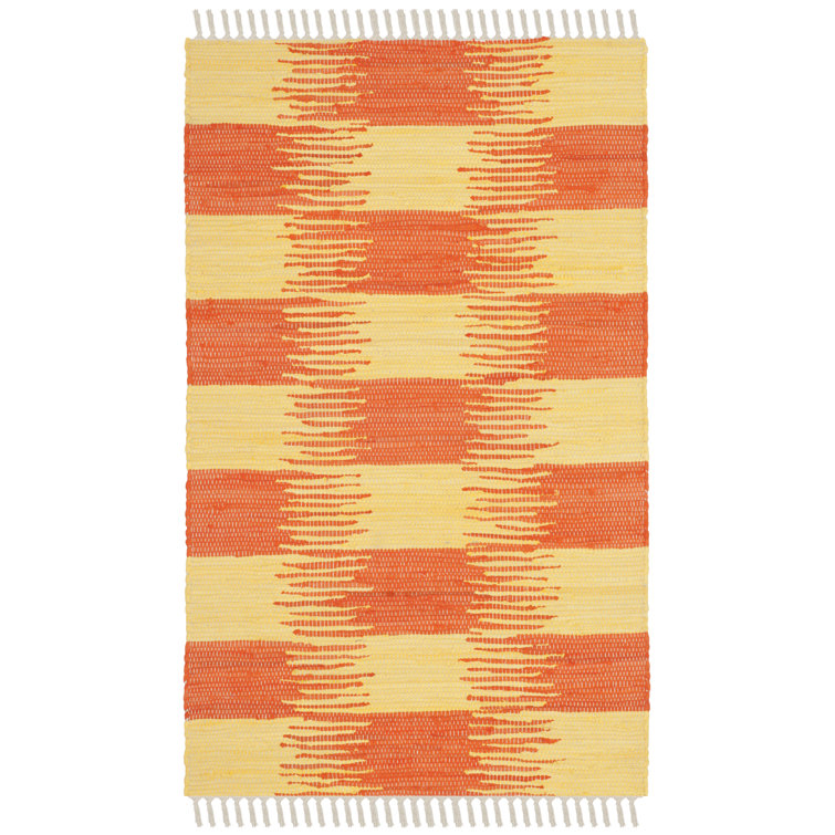 Opie Hand Woven Cotton Ikat Rug