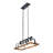 5 Lights Rustic Retro Style Wooden Farmhouse Pendant Light