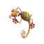 Accents de jardin en métal 2 pouces standard Hugger - Gecko
