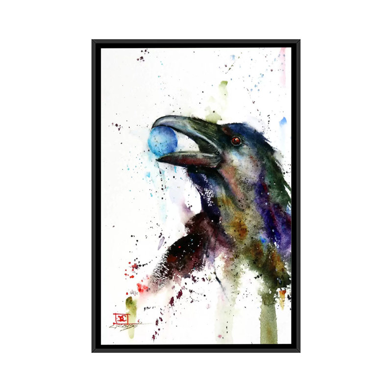 « holding the earth », peinture sur toile, H 26 po x l 18 po x P 1,5 po, Toile encadrée noire, Pas de tapis