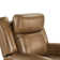 Winslow Dual Motor Genuine Leather Power Recliner With Power Headrest and Cup Holders