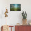 Art mural en métal Latitude Run® «Saguaros No. 2» par Carlos Vargas