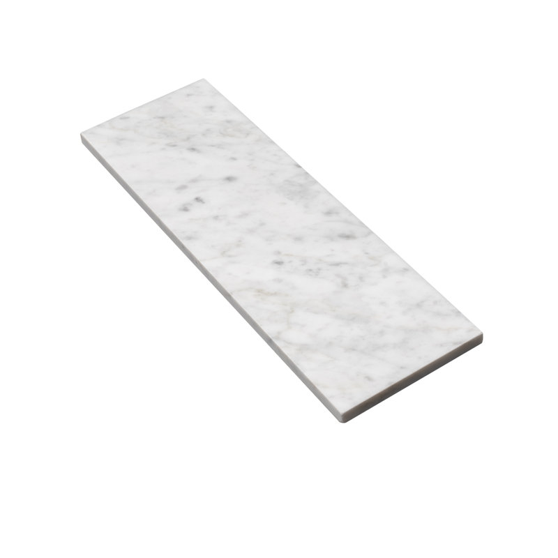 4" x 12" Marble Look Subway Wall & Floor Tile