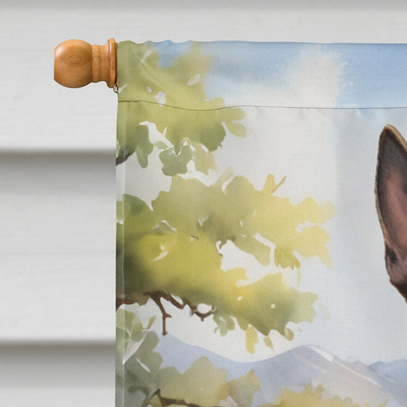 Drapeau Cowboy Welcome House, Malinois belge
