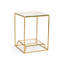 Elgin Glass End Table