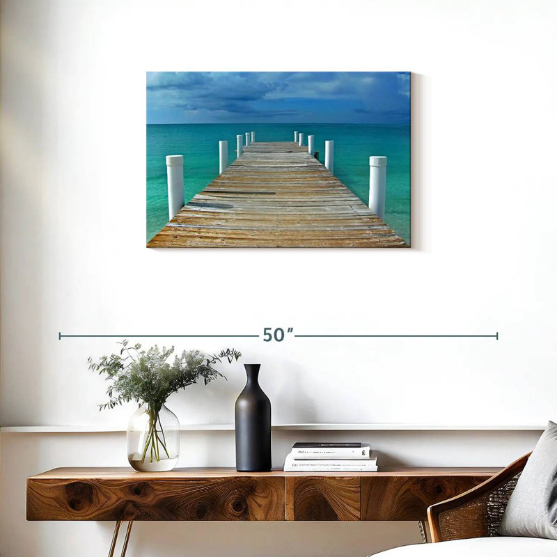 Turks pier Aletra, H 20 po x l 30 po