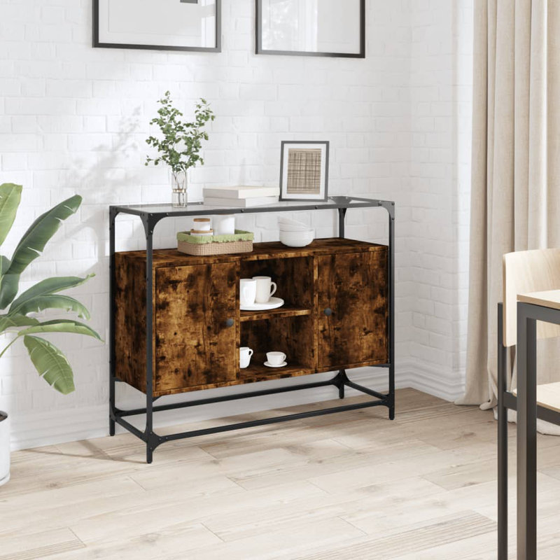 Ajaylah 98cm Sideboard, Smoked oak