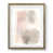 Papier avec cadre noyer