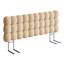 Tête de lit capitonnée Cloud pour lit simple - Doublure en molleton effet peluche, fixation murale sans perçage, rembourrage en mousse haute densité-1123116001-1300397954