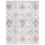 Tapis floral ivoire / gris-448701354