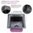 Transolid 15-in x 15-in x 9-in Undermount Stainless Kitchen/Bar Sink, SinkPocket, Grid, Strainer-101228605