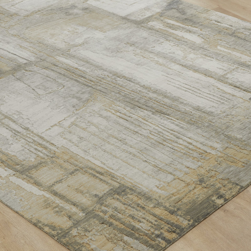 Wool Area Rug, Rectangle 8'6" x 11'6"