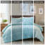 Ensemble d'édredon en fausse fourrure Wilfrid-807381311-807381299