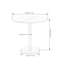 80Cm Round Dining Table,-1535171601