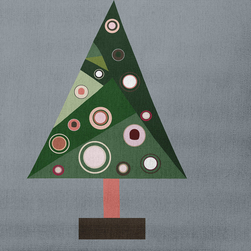 Crazy Christmas_Sq, Gris moyen, Non, 18 po x 18 po