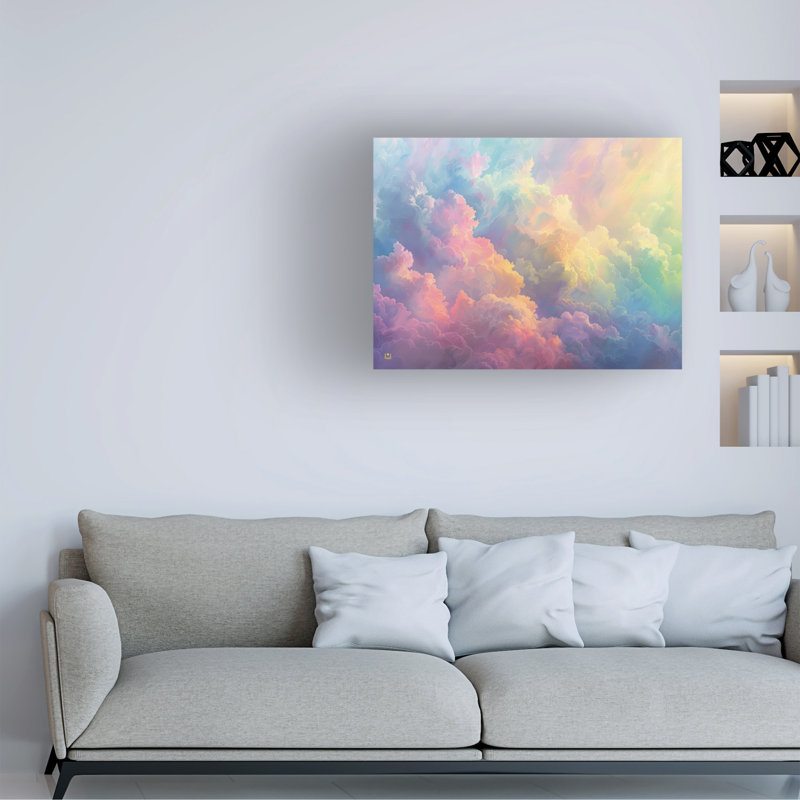 Michael David Ward Iridescent Clouds Canvas Art, 14" H x 19" W