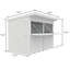 Total Sheds 8ft x 6ft Apex Garden Bar Shed - Stable Door Serving Hatch - Pressure Treated Timber - UK Manufactured