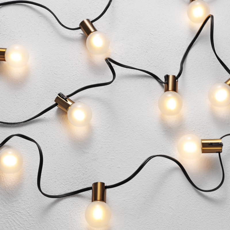 Walling Outdoor 10 - Bulb 120'' Plug-in String Light