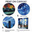 «Chicago The Starry Night», art mural sur toile Chicago-1049839128-1049839107-1049839104