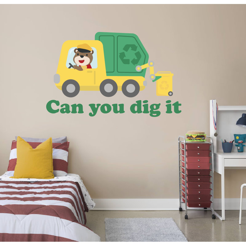 Text & Numbers Wall Decal