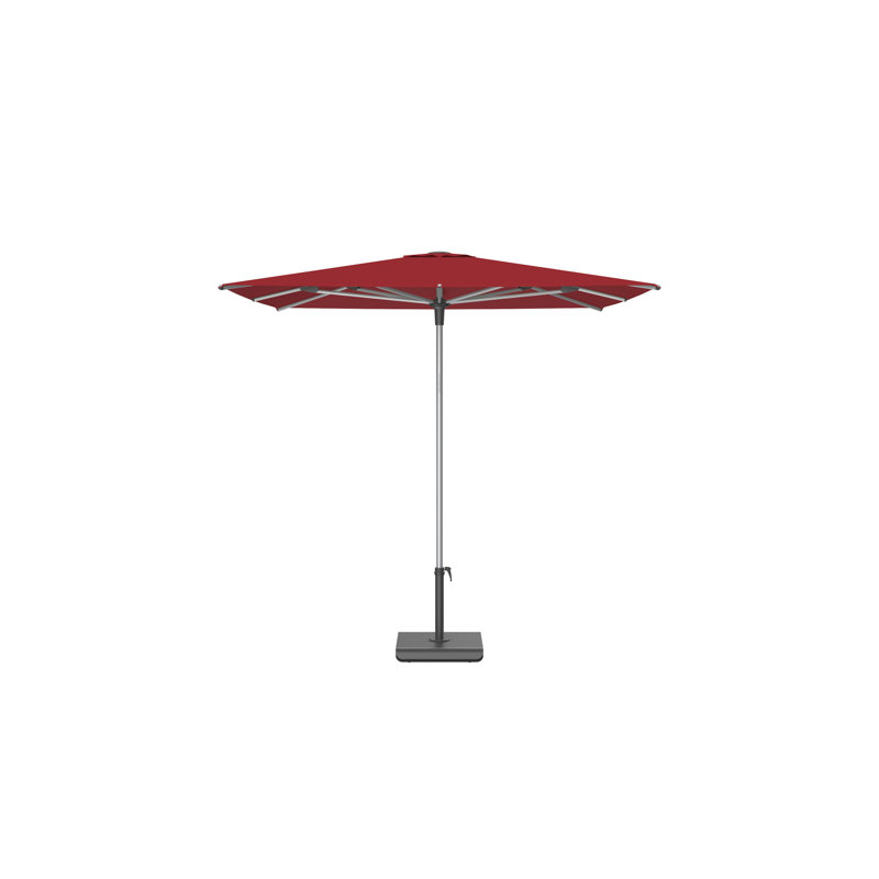 Poteau central octogonal 7,5 pi Taaha, Toile Sunbrella® rouge Jockey