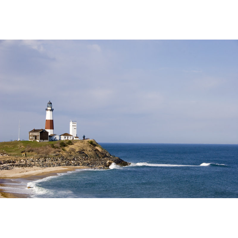 A Lighthouse - Wrapped Canvas Print, 30cm H x 46cm W x 3.8cm D