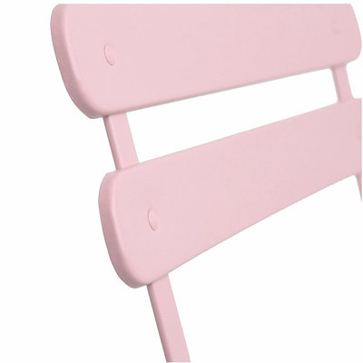 Ensemble de 3 chaises bistro pour terrasse et balcon