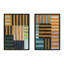 Give-and-Take, Set of 2 by Anne-Marie Olczak - Framed Wall Art-1936681572-1936681578-1936047062